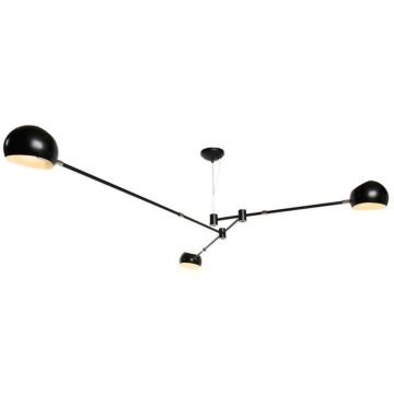 Step Into Design ASTRONOMY ST-5335B-3 BLACK Stropná lampa 3x60W/E14 IP20