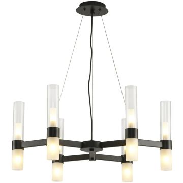 Step Into Design CANDELA DN1505-6 black Žiarovka 12x10W/G9 IP20