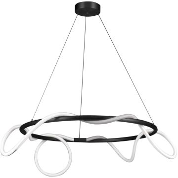 Step Into Design FANTASIA ST-9282R/D60 black Závesná lampa 2x34W/LED 3000K 2720lm IP20