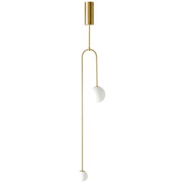 Step Into Design LOOP ST-8928S brass Závesná lampa 2x20W/G9 IP20