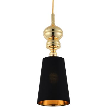Step Into Design QUEEN MP-8846-18 black gold Závesná lampa 2x60W/E27 IP20