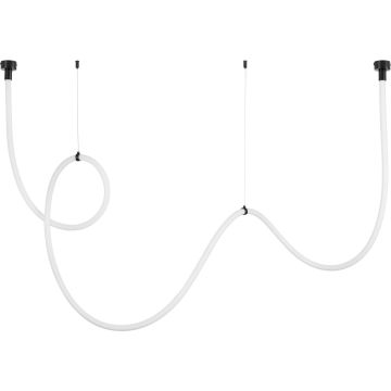 Step Into Design SNAKE MD1021-4 black Závesná lampa 1x60W/LED 3000K IP20
