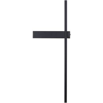 Step Into Design SOUL SP-MD1022S-BLACK Stena svietidlo 1x9W/LED 3000K 900lm IP20
