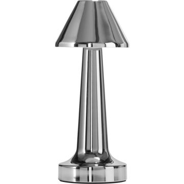 Step Into Design TAVOLO ST-8127T/B SILVER Stolná lampa 1x3W/LED IP20