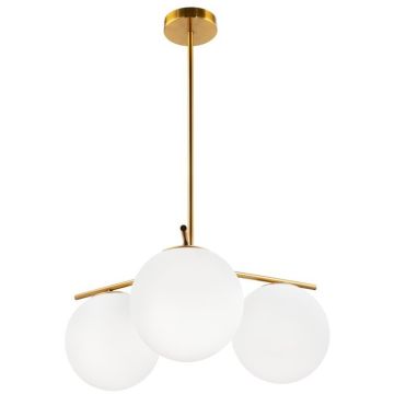Step Into Design VENUS ST-5026-3 BRASS Stropná lampa 3x60W/E27 IP20