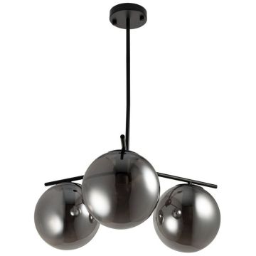 Step Into Design VENUS ST-5026-3 SMOKE Stropná lampa 3x60W/E27 IP20