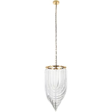 Step Into Design WAVE DP0339-400 gold Závesná lampa 1x60W/E14 IP20