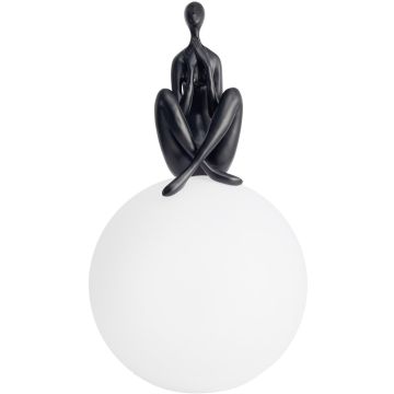 Step Into Design WOMAN ST-6020-C black Stolná lampa 1x40w/E27 IP20