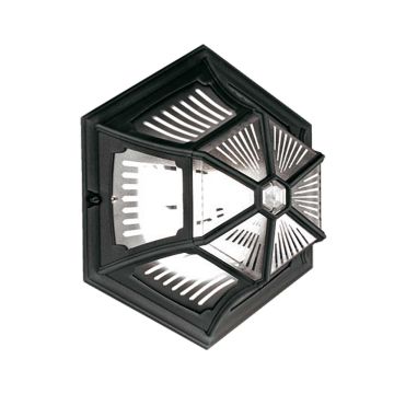 Elstead Lighting PARISH PR12-BLACK Stropné svietidlo 1x60W/E27 IP44