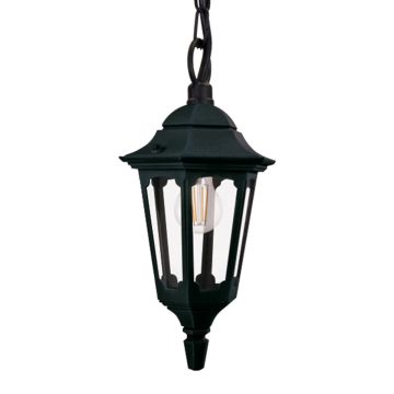 Elstead Lighting Parish PR9-BLACK Závesná lampa 1x60W/E27 IP44
