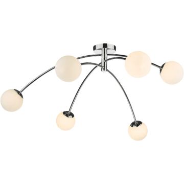 Dar Lighting Puglia PUG6450 Stropná lampa 6x20w/g9