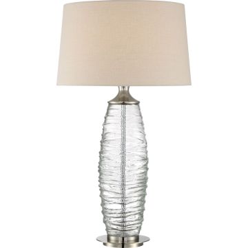 Quoizel ARCTIC QZS-Q2596TBN Stolná lampa 1x60W/E27