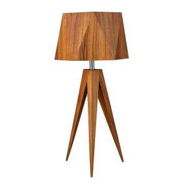 Quintiesse Angular QN-ANGULAR-TL-TEAK Stolná lampa 1x40W/E27 IP20