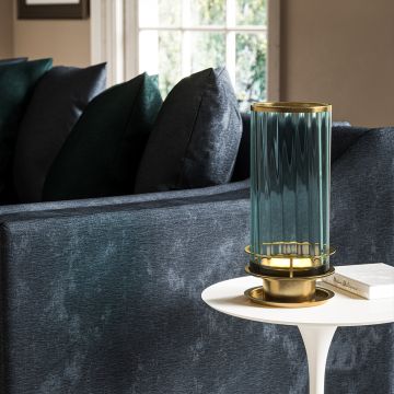 Quintiesse ARNO QN-ARNO-GREEN-AB Stolná lampa 1x9W/GX53