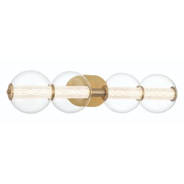 Quintiesse Atomo QN-ATOMO-4W-BG Stena svietidlo 1x18,5W/LED 3000K 1782lm IP44