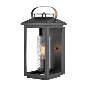 Quintiesse ATWATER QN-ATWATER-M-BK Stena svietidlo 1x60W/E27 IP44