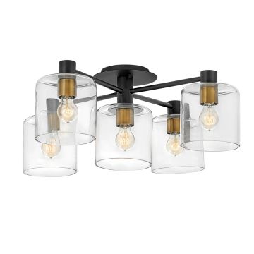 Quintiesse AXEL QN-AXEL5-BK Stropná lampa 5x60W/E27
