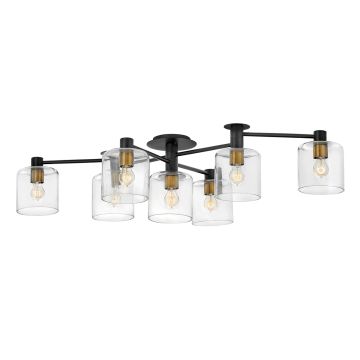 Quintiesse AXEL QN-AXEL7-BK Stropná lampa 7x60W/E27