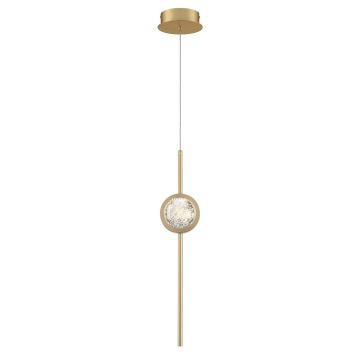 Quintiesse Barletta QN-BARLETTA-1P-BG Závesná lampa 1x6W/LED 3000K 340lm IP20