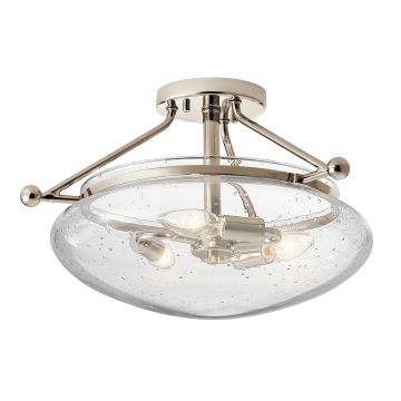 Quintiesse BELLE QN-BELLE-SF-PN Stropná lampa 3x40W/E14