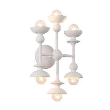 Quintiesse Cadence QN-CADENCE-6WB-WHT Stena svietidlo 6x60W/E14 IP20