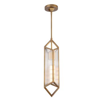 Quintiesse Cairo QN-CAIRO-1P-VBS-CR Závesná lampa 1x60W/E27 IP20