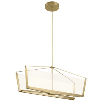 Quintiesse CALTERS QN-CALTERS-ISLE-CG Závesná lampa 1x50.8W/LED 3000k 5440LM