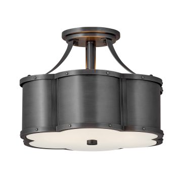 Quintiesse CHANCE QN-CHANCE-SF-S-BLB Stropná lampa 2x60W/E27