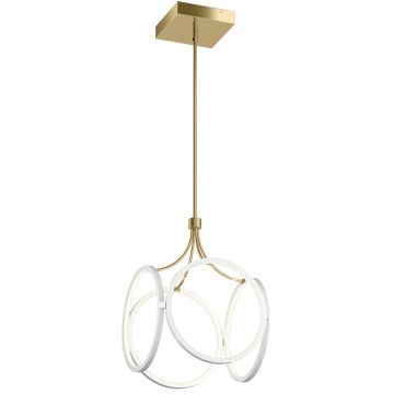 Quintiesse CIRI QN-CIRI-P-WH Závesná lampa 1x45W/LED 3000k 2739LM
