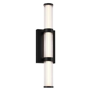 Quintiesse Fayton QN-FAYTON-M-BK Stena svietidlo 1x21,6W/LED 3000K 1477lm IP44