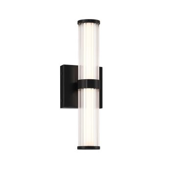 Quintiesse Fayton QN-FAYTON-S-BK Stena svietidlo 1x14W/LED 3000K 985lm IP44