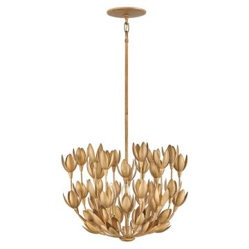 Quintiesse Flora QN-FLORA3-GD Závesná lampa 3x40W/E14 IP20