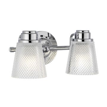 Quintiesse HUDSON QN-HUDSON2-BATH Stena svietidlo 2x3,5W/G9 3000K 640LM IP44