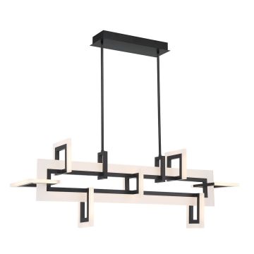 Quintiesse Inizio QN-INIZIO-LP-M-BK Stropná lampa 1x86W/LED 3000K 3305lm IP20