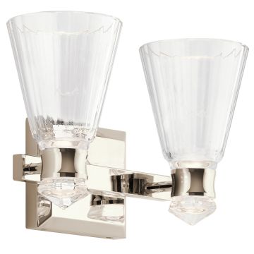 Quintiesse KAYVA QN-KAYVA2-PN Stena svietidlo 1x12W/LED 3000k 1250LM IP44