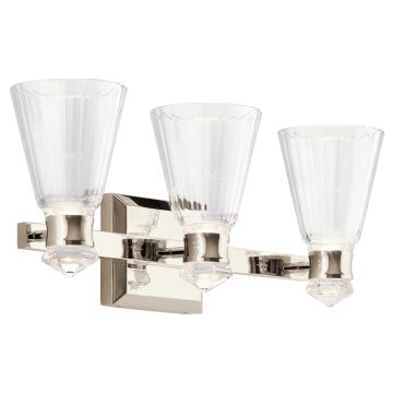 Quintiesse KAYVA QN-KAYVA3-PN Stena svietidlo 1x18W/LED 3000k 1440LM IP44