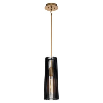 Quintiesse LINARA QN-LINARA-P-BK Závesná lampa 1x60W/E27