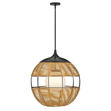Quintiesse Maddox QN-MADDOX-P-M-BK-CAM Závesná lampa 1x60W/E27 IP44
