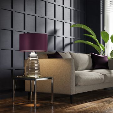 Quintiesse MILNE QN-MILNE-TL-AUB Stolná lampa 1x60W/E27 3000K 620LM