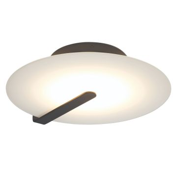 Quintiesse Nuvola QN-NUVOLA-F-M-BK Stropné svietidlo 1x18W/LED 3000K 800lm IP20