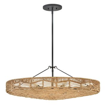 Quintiesse Ophelia QN-OPHELIA-6P-BK-CAM Závesná lampa 6x40W/E14 IP20