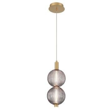 Quintiesse Palmas QN-PALMAS-2MP-BG Závesná lampa 1x20W/LED 3000K 1266lm IP20