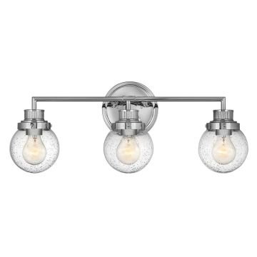 Quintiesse POPPY QN-POPPY3-PC-BATH Stena svietidlo 3x60W/E27 IP44