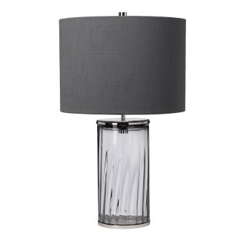 Quintiesse RENO QN-RENO-SMOKE-PN Stolná lampa 1x60W/E27