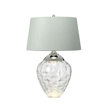 Quintiesse SAMARA QN-SAMARA-TL-CLR Stolná lampa 1x60W/E27+1x7W/GU10 3000K 620LM
