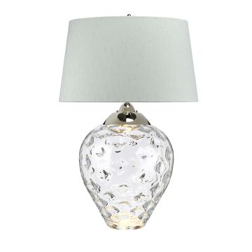 Quintiesse SAMARA QN-SAMARA-TL-LRG-CLR Stolná lampa 1x60W/E27+1x7W/GU10 3000K 620LM