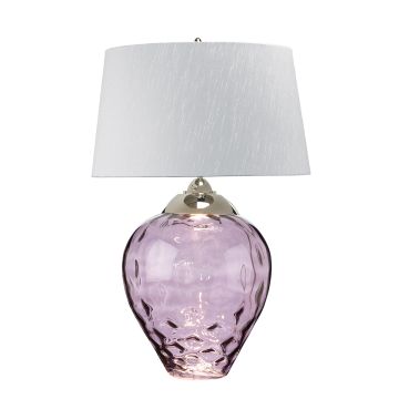 Quintiesse SAMARA QN-SAMARA-TL-LRG-PLM Stolná lampa 1x60W/E27+1x7W/GU10 3000K 620LM