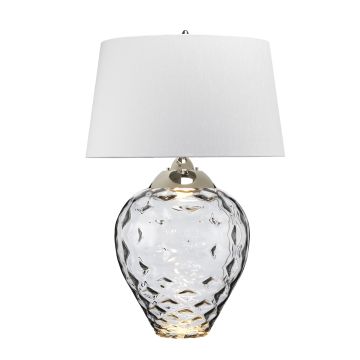 Quintiesse SAMARA QN-SAMARA-TL-LRG-SMK Stolná lampa 1x60W/E27+1x7W/GU10 3000K 620LM