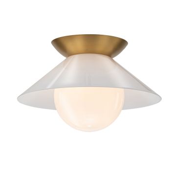 Quintiesse Saucer QN-SAUCER-FM-AB-OPAL Stropné svietidlo 1x40W/E27 IP20