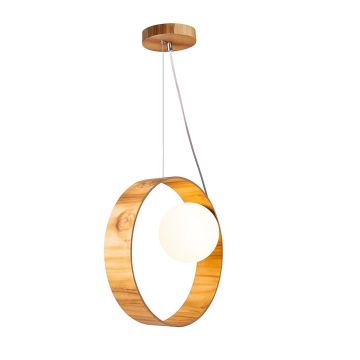 Quintiesse Sfera QN-SFERA-1P-TEAK Závesná lampa 1x40W/E27 IP20